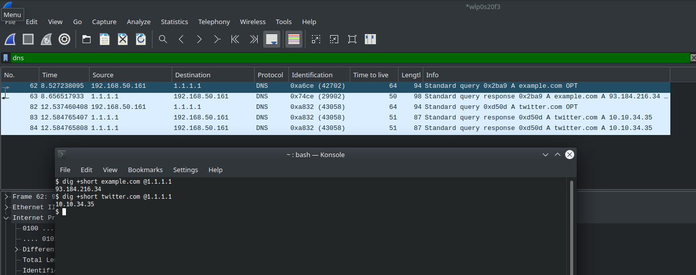 middlebox fingerprint in dns