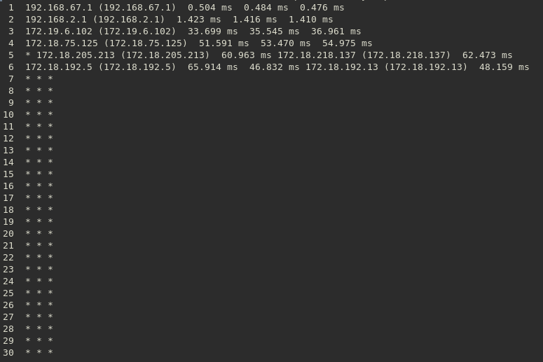 traceroute tcp telegram ip blackhole