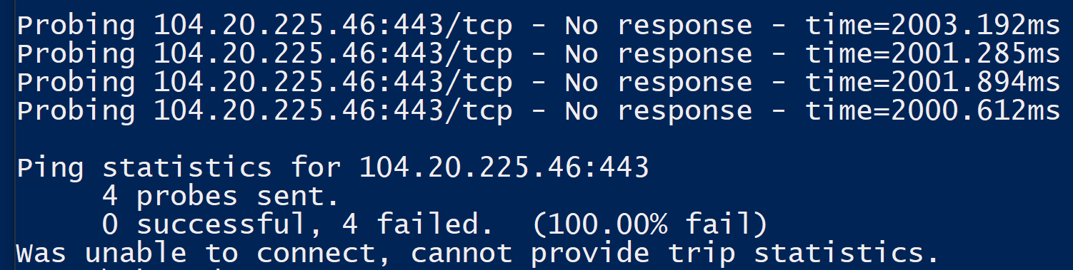 windows ping tcp tcping clubhouse api ip